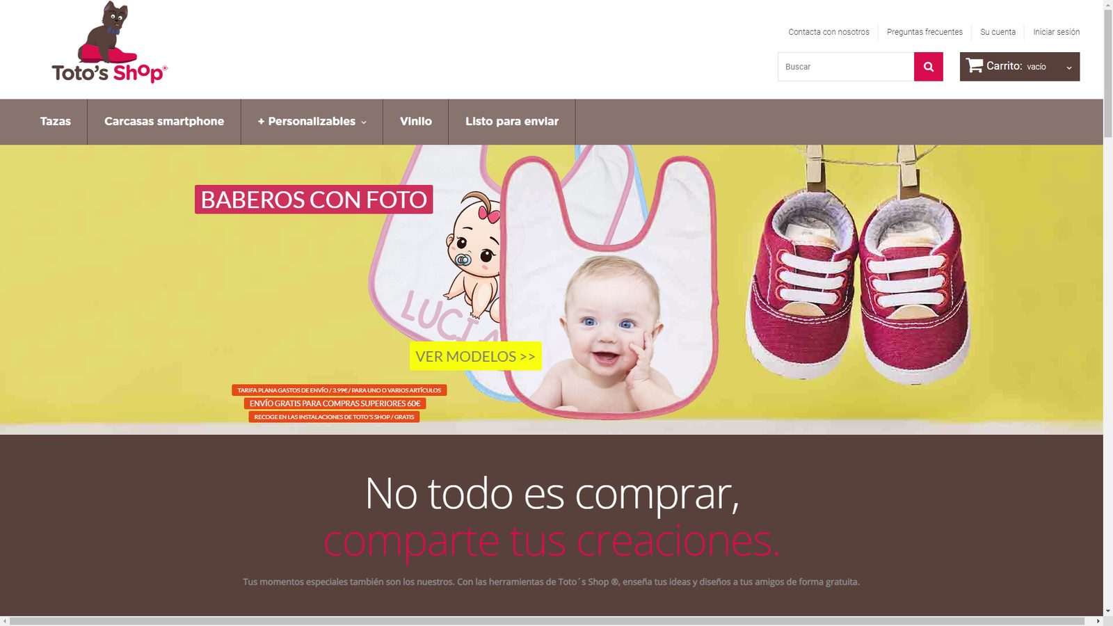 Totoshop — Regalos personalizados online